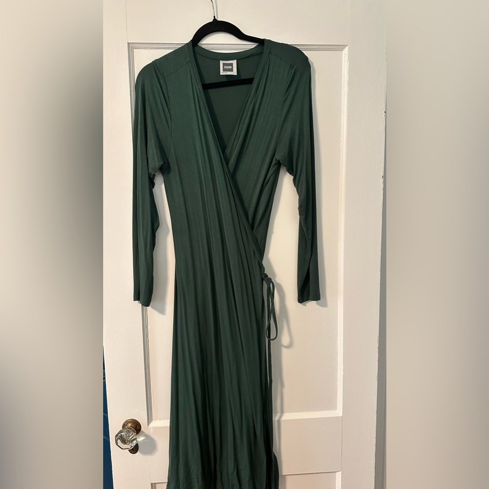 Nom Maternity Tessa Wrap Dress